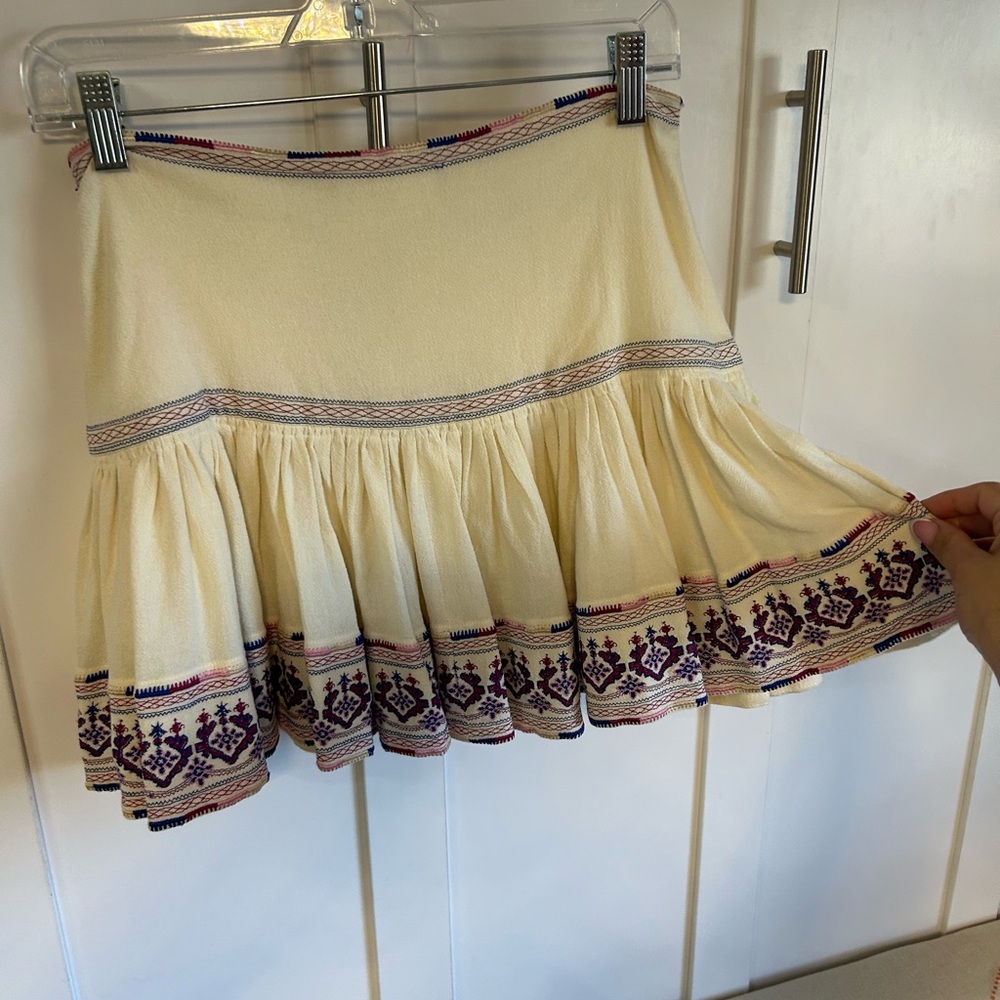 Isabel Marant Étoile Tyruss embroidered cotton miniskirt - Picture 11 of 11